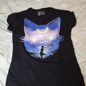 [L] Sailor Moon Silhouette Tee - ShirtPunch!